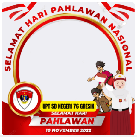 Hari pahlawan UPTD SD 76 Gresik