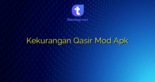 Kekurangan Qasir Mod Apk