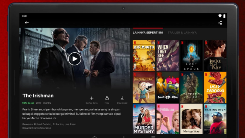 Kelebihan Username dan Password Netflix