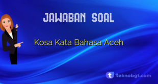 Kosa Kata Bahasa Aceh