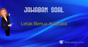 Letak Benua Australia