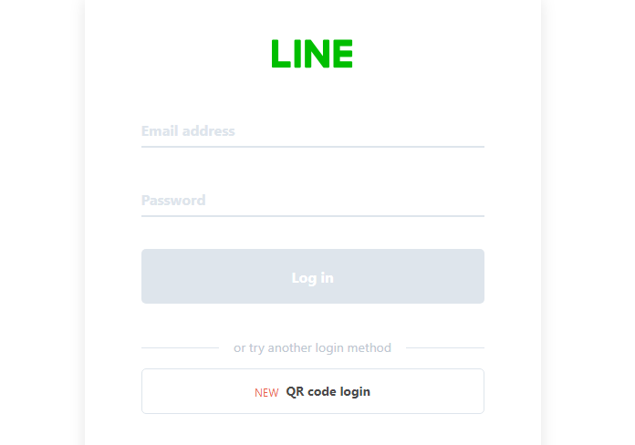 Line_Web Login