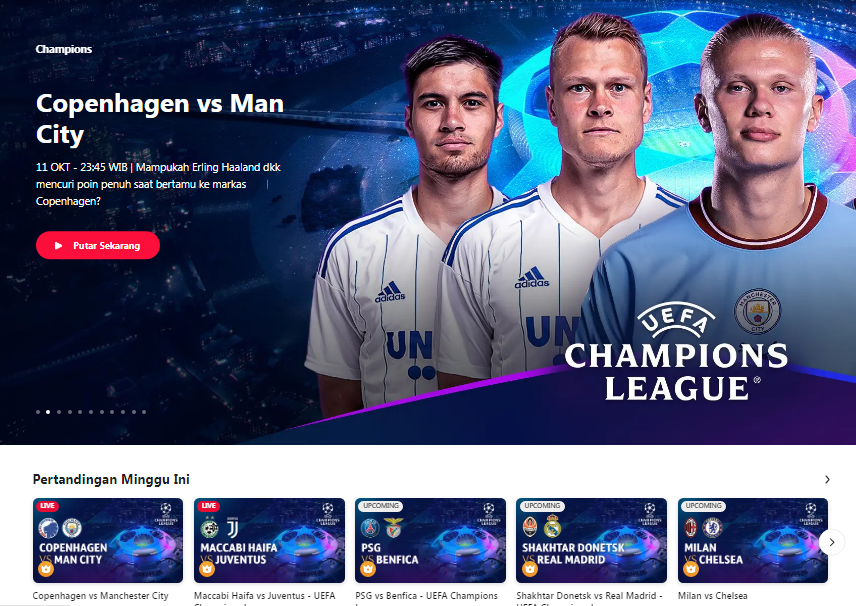 Link Streaming Champions League 2022