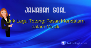 Lirik Lagu Tolong: Pesan Mendalam dalam Musik
