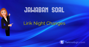 Lirik Night Changes