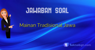 Mainan Tradisional Jawa