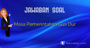 Masa Pemerintahan Gus Dur