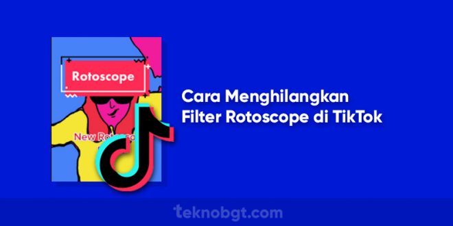 Menghilangkan Fitur Filter Rotoscope di Tiktok