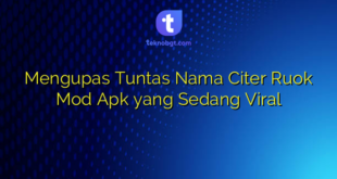 Mengupas Tuntas Nama Citer Ruok Mod Apk yang Sedang Viral