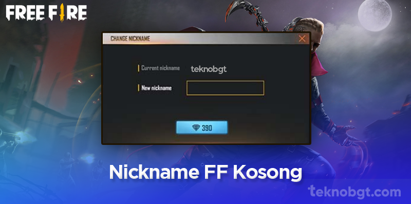 Nickname Nama Kosong FF