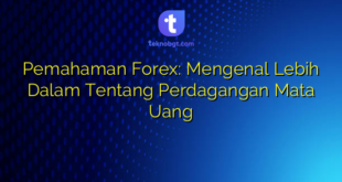 Pemahaman Forex: Mengenal Lebih Dalam Tentang Perdagangan Mata Uang