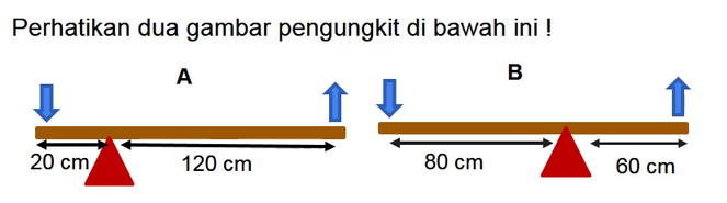pengungkit soal fisika smp kelas 8