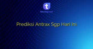 Prediksi Antrax Sgp Hari Ini