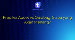 Prediksi Apoel vs Qarabag: Siapa yang Akan Menang?