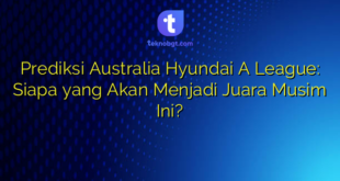 Prediksi Australia Hyundai A League: Siapa yang Akan Menjadi Juara Musim Ini?