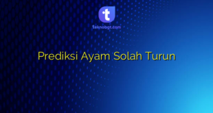 Prediksi Ayam Solah Turun