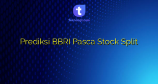 Prediksi BBRI Pasca Stock Split
