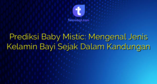 Prediksi Baby Mistic: Mengenal Jenis Kelamin Bayi Sejak Dalam Kandungan