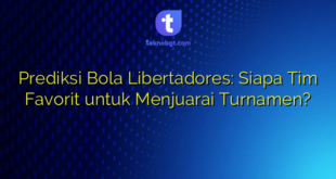 Prediksi Bola Libertadores: Siapa Tim Favorit untuk Menjuarai Turnamen?