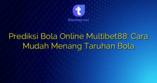 Prediksi Bola Online Multibet88: Cara Mudah Menang Taruhan Bola