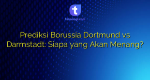 Prediksi Borussia Dortmund vs Darmstadt: Siapa yang Akan Menang?