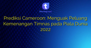 Prediksi Cameroon: Menguak Peluang Kemenangan Timnas pada Piala Dunia 2022