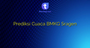 Prediksi Cuaca BMKG Sragen