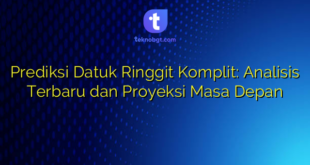 Prediksi Datuk Ringgit Komplit: Analisis Terbaru dan Proyeksi Masa Depan