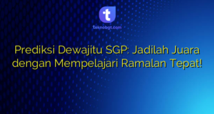 Prediksi Dewajitu SGP: Jadilah Juara dengan Mempelajari Ramalan Tepat!