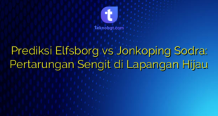 Prediksi Elfsborg vs Jonkoping Sodra: Pertarungan Sengit di Lapangan Hijau