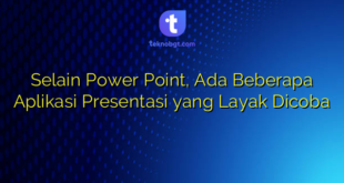 Selain Power Point, Ada Beberapa Aplikasi Presentasi yang Layak Dicoba