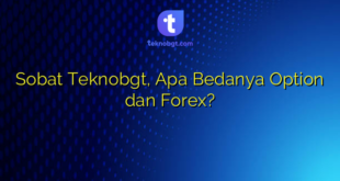 Sobat Teknobgt, Apa Bedanya Option dan Forex?