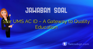 Star UMS AC ID – A Gateway to Quality Education