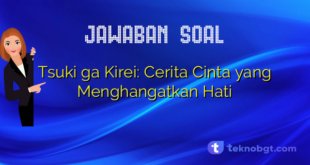 Tsuki ga Kirei: Cerita Cinta yang Menghangatkan Hati