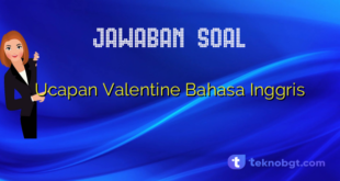 Ucapan Valentine Bahasa Inggris