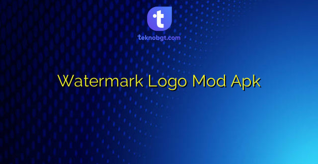 Watermark Logo Mod Apk