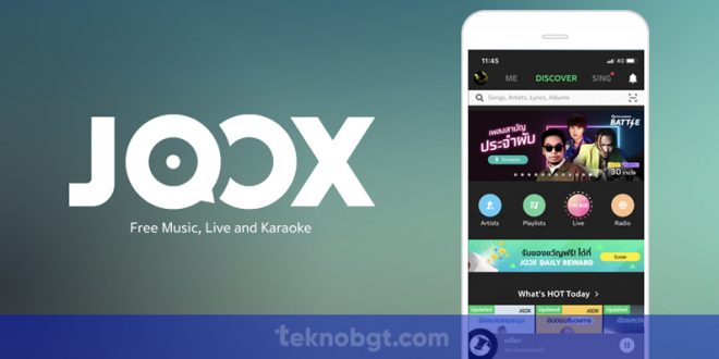 aplikasi joox music live dan karaoke
