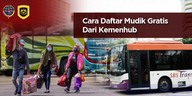 cara daftar online mudik gratis kemenhub 2022