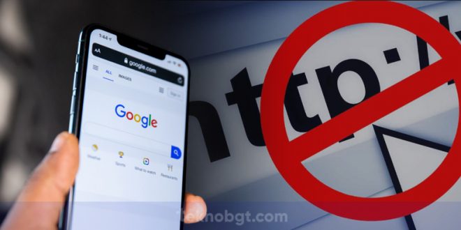 cara membuka situs yang diblokir di google chrome hp