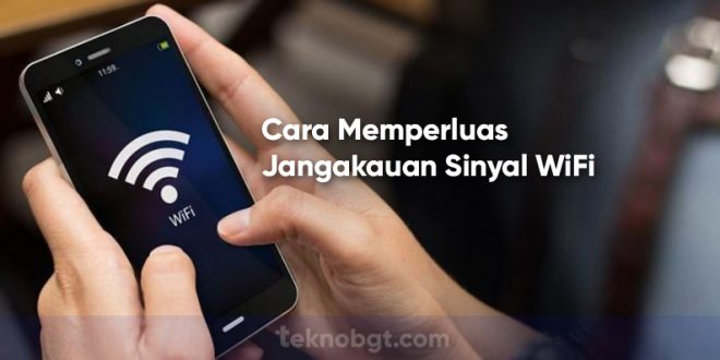 cara memperluas jangkauan wifi indihome