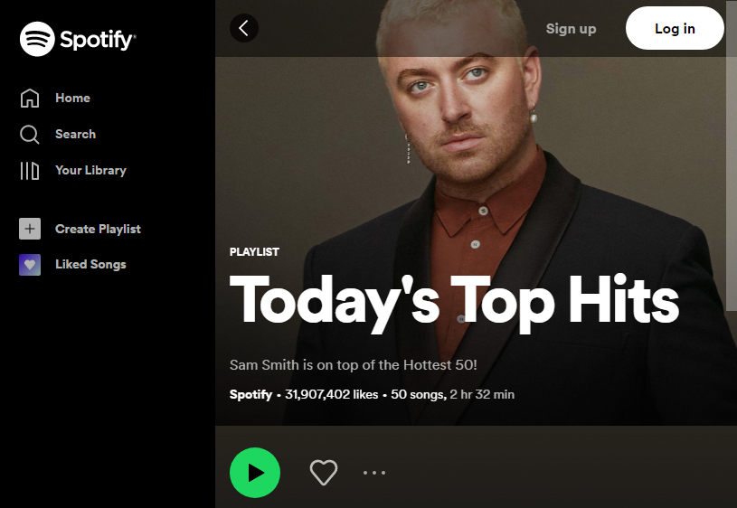 fitur unggulan spotify web
