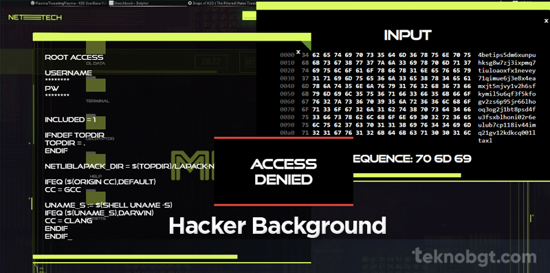 hacker background