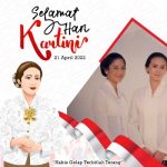 Graphic Design Vector Twibbon Tema Hari Kartini 2022