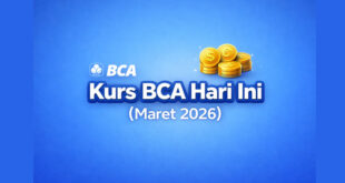 kurs bca hari ini maret 2026