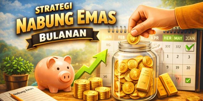strategi nabung emas bulanan