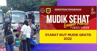 syarat ikut mudik gratis kemenhub 2022