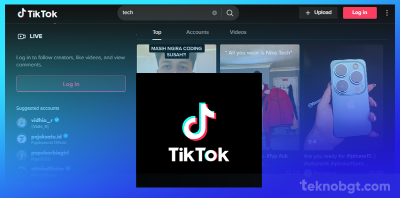 tiktok web