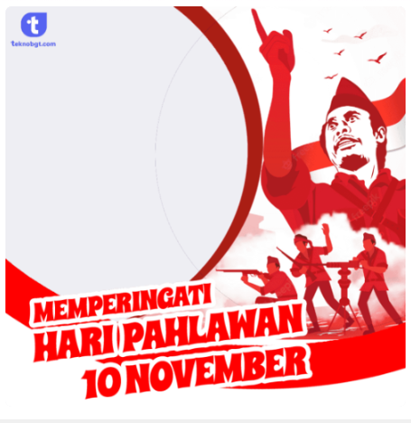 twibbon hari pahlawan 10 november