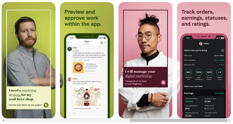unduh aplikasi fiverr