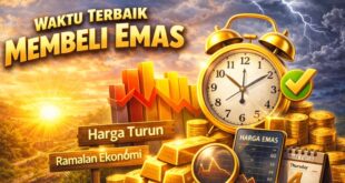 waktu terbaik membeli emas